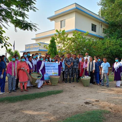 क्याम्पस समुदाय सहकार्य सरसफाइ कार्यक्रम